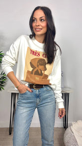 Sudadera Perrito Blanco